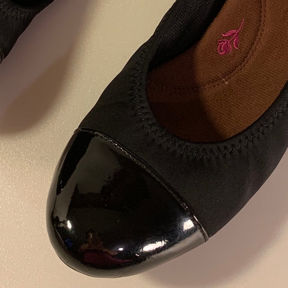 Ros Hommerson Elizabeth Wedge Slip on Shoes Women's 8N Narrow - Picture 10 of 10